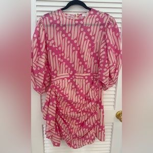 Rhode size large mini-dress with pink floral print.